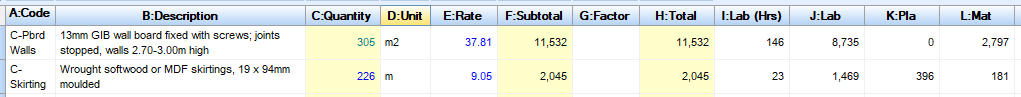 automatically populate cells