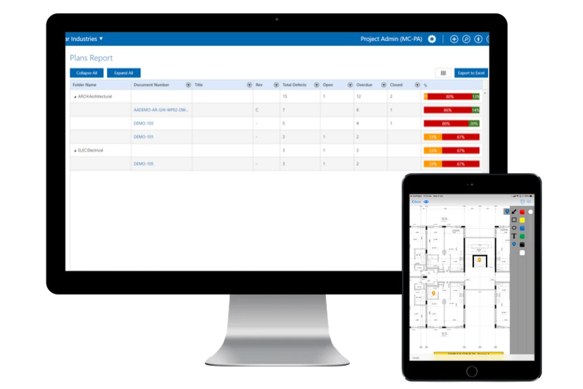 Identify Defects with Pin on Plan Functionality