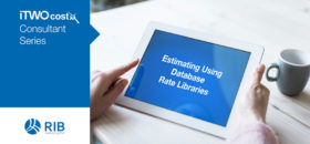 iTWO costX Estimating Using Database Rate Libraries