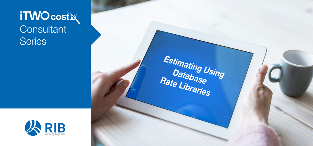 iTWO costX Estimating Using Database Rate Libraries