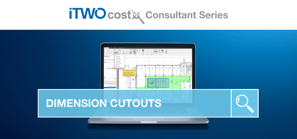 iTWO costX Consultant Series Dimension Cutouts