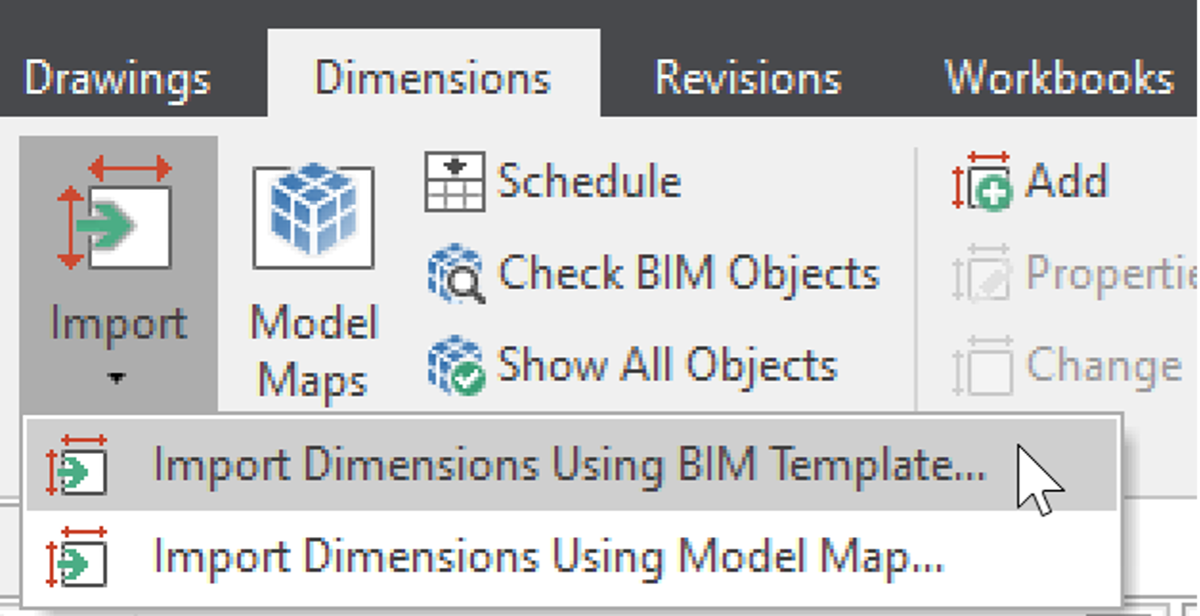 iTWO costX Import Dimensions Using a BIM Template.png