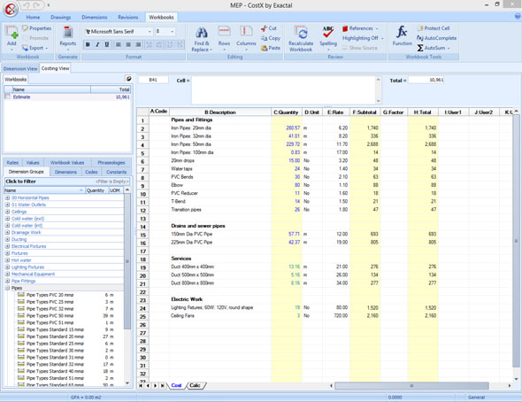 MEP Estimating Workbook