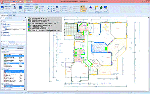 Residential Builder 2D and 3D BIM Takeoff