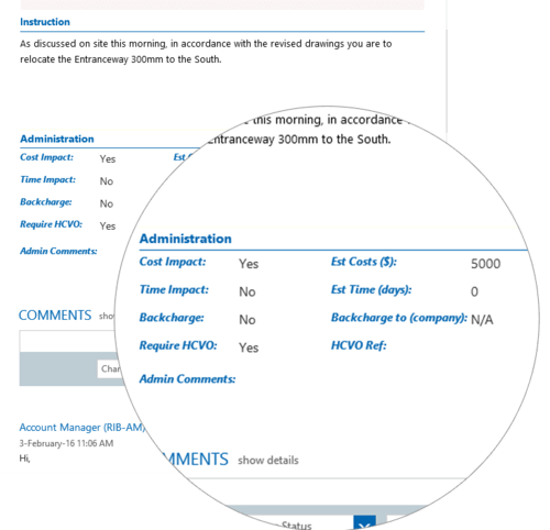 iTWO cx Project Management Software